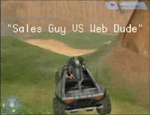 Sales Guy vs Web Dude
